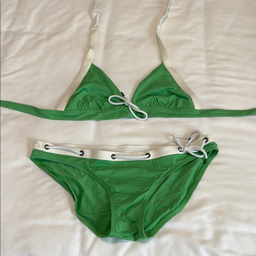 GAP BODY Green Bikini Set